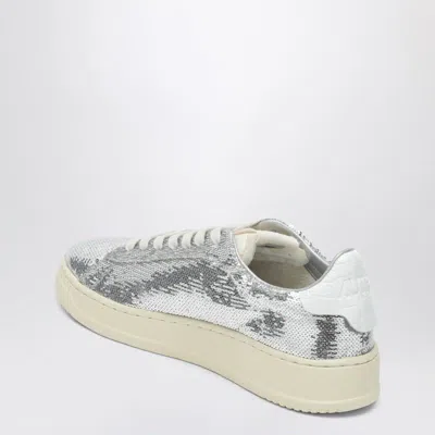 Autry "dallas Low Sparkling" Sneaker In Multi