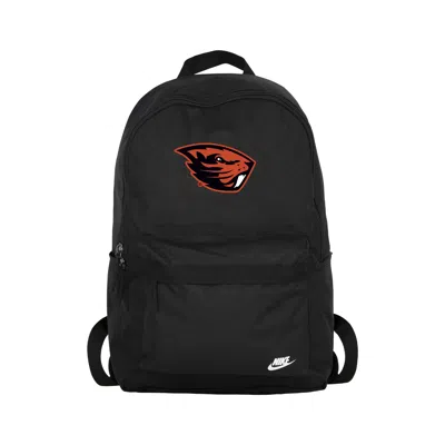 Nike Oregon State  Unisex College Heritage Backpack In Black