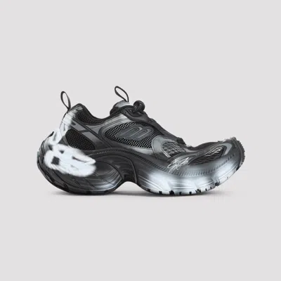 Balenciaga 6xl Spray-effect Sneakers In Multi