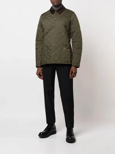 Barbour Giacca Heritage Liddesdale In Green