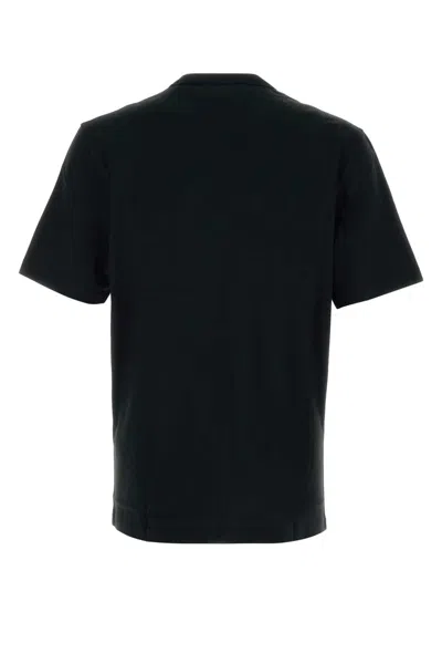 Hugo Boss Boss Men Cotton Jersey T-shirt With Logo In Black