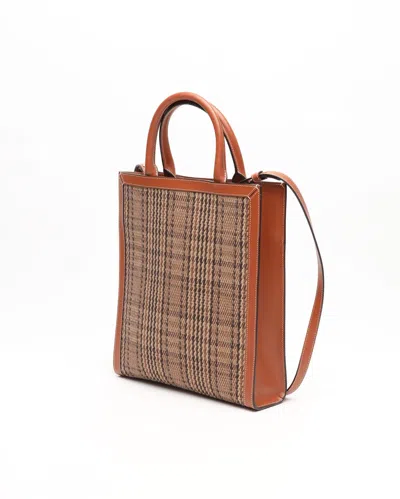 Celine Céline Medium Vertical Cabas Tote Bag In Brown