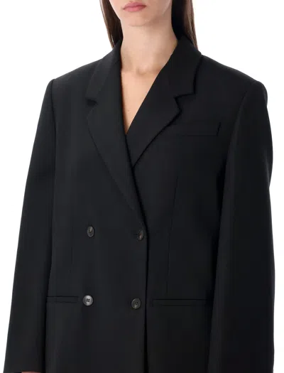 By Malene Birger Ramona Oversized Double-breasted Blazer In Black