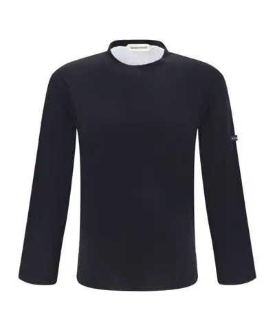 Namacheko Long-sleeve Layered T-shirt In Black