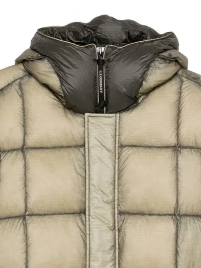 C.p. Company C.p.company Dd-shell Down Jacket In Gold