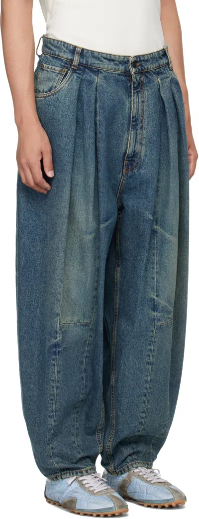 Hed Mayner Non-stretch Jeans In Blue