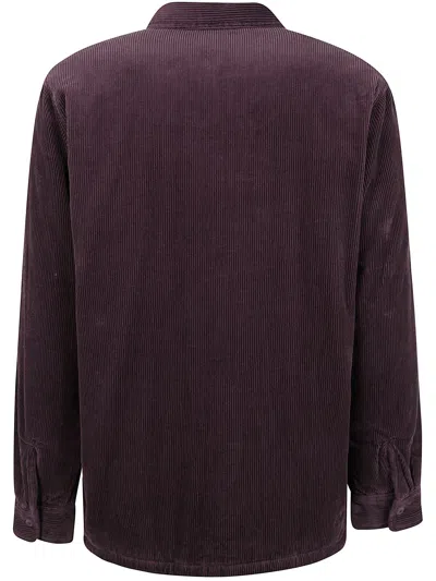 Carhartt Wip Chocolate Corduroy Whitsome Shirt Jacket In Brown