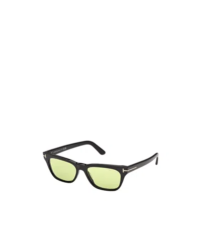 Tom Ford Eyewear Penn Rectangular Frame Sunglasses In Green