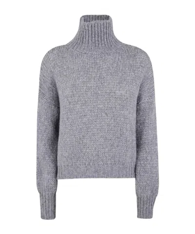 Nuur Long Sleeves Pullover In Gray