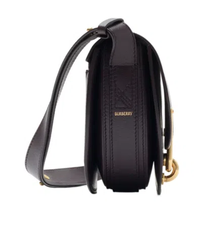 Burberry Small Bridle Logo Leather Crossbody Bag
