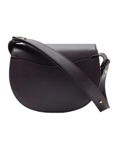 Burberry Small Bridle Logo Leather Crossbody Bag