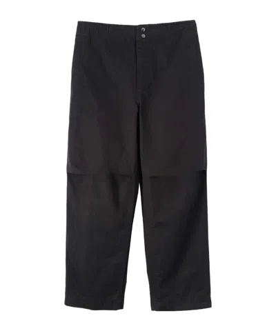 Margaret Howell Mhl. Press Stud Trousers In Black