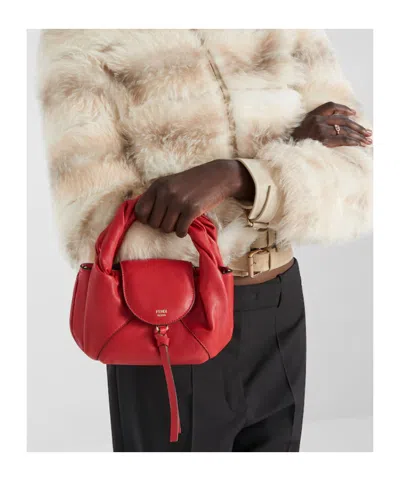 Fendi Spy Mini Tote In Red