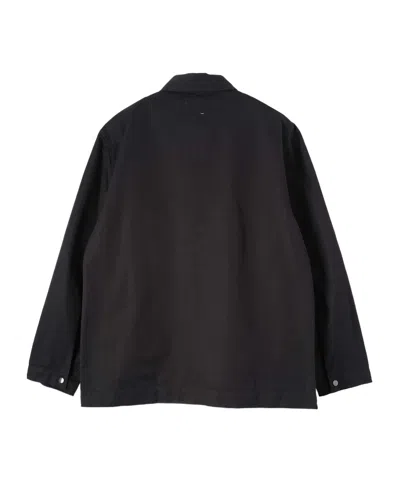Margaret Howell Mhl. Chore Shirt In Black