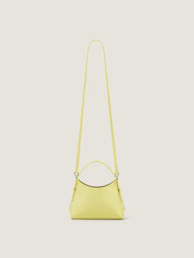Givenchy Mini Voyou Shoulder Bag With Adjustable Strap In Yellow