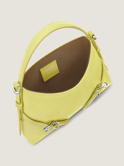 Givenchy Mini Voyou Shoulder Bag With Adjustable Strap In Yellow