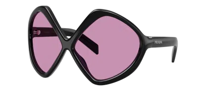 Prada Runway Sunglasses In Black