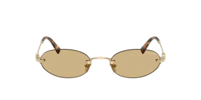 Miu Miu Woman Sunglass Mu A54s In Yellow