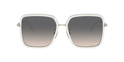 Burberry Woman Sunglass Be3145d Dionne In Transparent