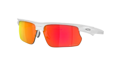 Oakley Bisphaera Prizm Ruby Rectangular Unisex Sunglasses Oo9400 940003 68 In Gray