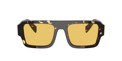 Prada 53mm Rectangular Sunglasses In Multi