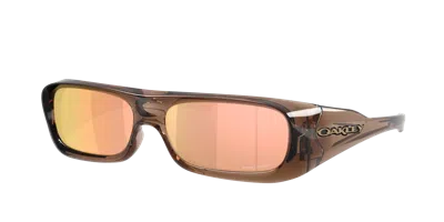 Oakley Unisex Sunglass Oo9520 Permian In Brown