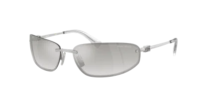 Miu Miu Woman Sunglass Mu A50s In Brown