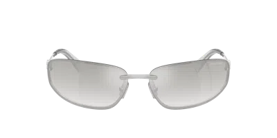 Miu Miu Woman Sunglass Mu A50s In Brown