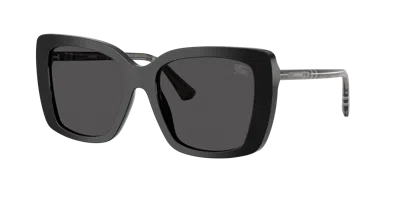 Burberry Woman Sunglass Be4456f In Black