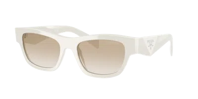 Prada Woman Sunglass Pr B09s In Neutral