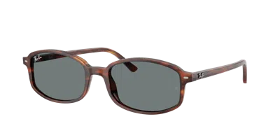 Ray Ban Sam Rectangle-frame Sunglasses In Brown