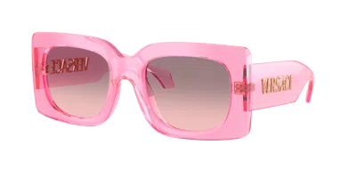 Versace Woman Sunglass Ve4496u In Pink