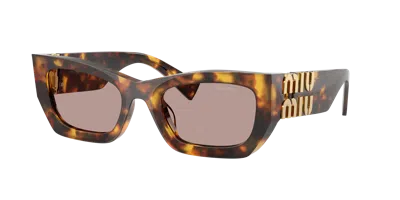 Miu Miu Woman Sunglass Mu 09ws In Multi