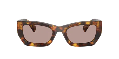 Miu Miu Woman Sunglass Mu 09ws In Multi