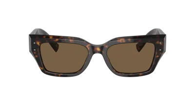 Dolce & Gabbana Dolce&gabbana Woman Sunglass Dg4462 In Brown
