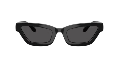 Coach Woman Sunglass Hc8420u Cad28 In Black