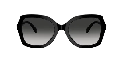 Coach Woman Sunglass Hc8410u Cw225 In Black