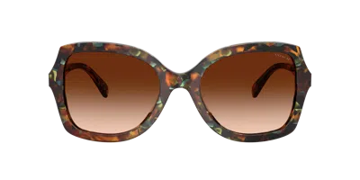 Coach Woman Sunglass Hc8410u Cw225 In Brown