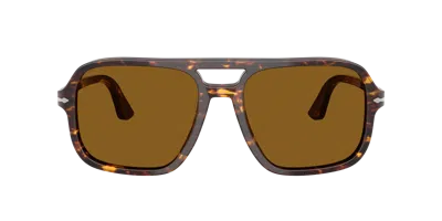 Persol Tortoiseshell Square-frame Sunglasses In Brown