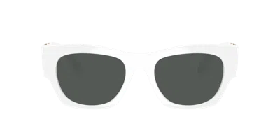Versace 52mm Pillow Sunglasses In White