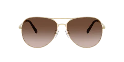 Tory Burch Woman Sunglass Ty6114 In Brown