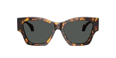 Versace Woman Sunglass Ve4492u In Brown