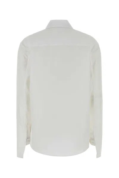 Courrèges Courreges Women White Poplin Shirt In White