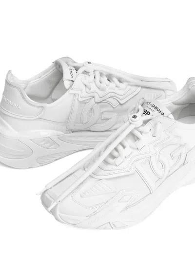 Dolce & Gabbana Day Faster Sneakers In White