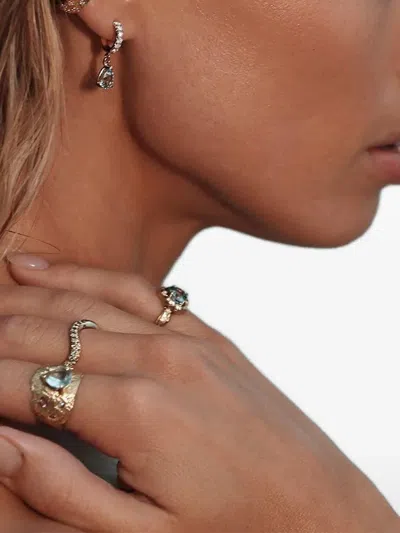 Logan Hollowell 14k Yellow Gold Diamond Ring In Gold