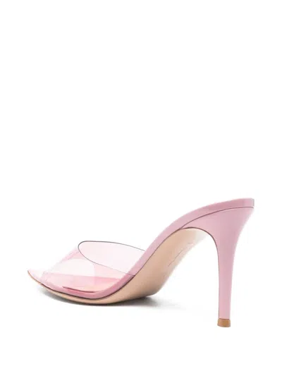 Gianvito Rossi 85mm Elle Pointed-toe Mules In Pink