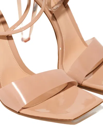 Gianvito Rossi 105mm Odyssey Heeled Sandals In Neutral