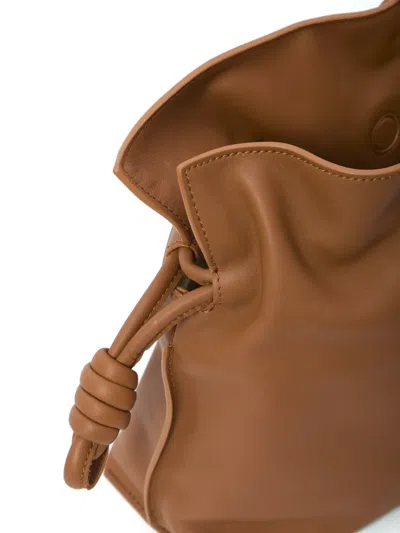 Loewe Medium Flamenco Shoulder Bag In Burgundy