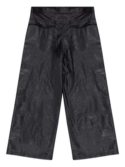 Msgm Two-pocket Trousers In Black