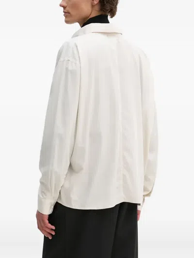 Won Hundred Pocket Button Shirt In White